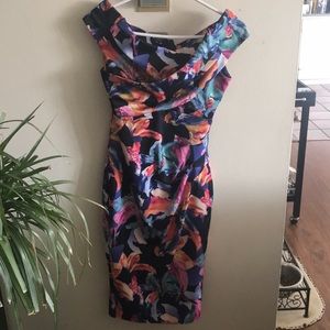 Off the Shoulder Floral Dress